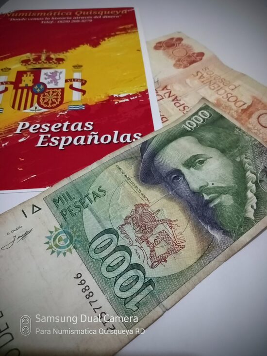 1000 Pesetas Españolas 1992
