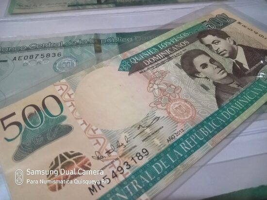 500 Pesos Dominicanos