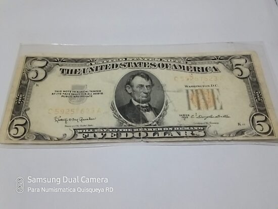 5 Dólares 1953 (Norte de Africa)