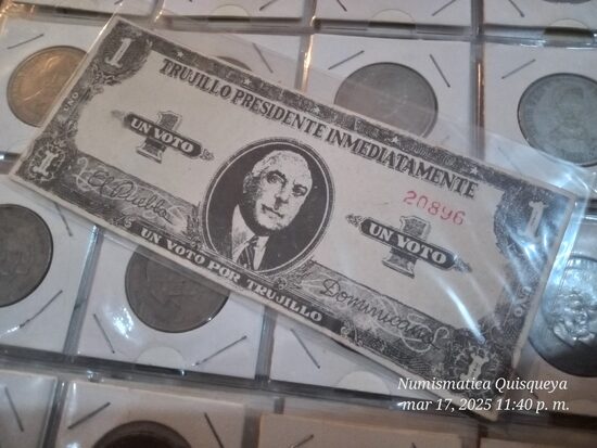 Billete Promocional 1959