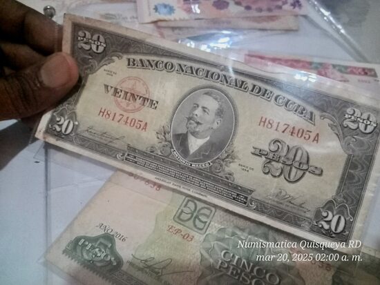 20 Pesos Cubanos